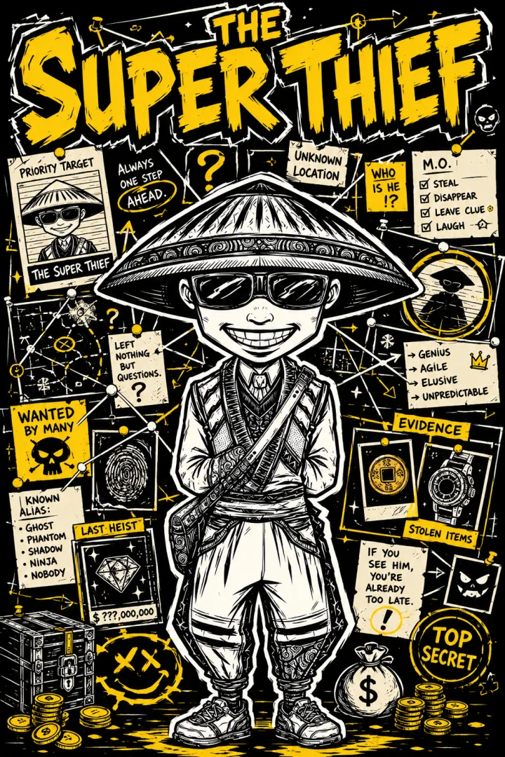 Super Thief poster artwork
