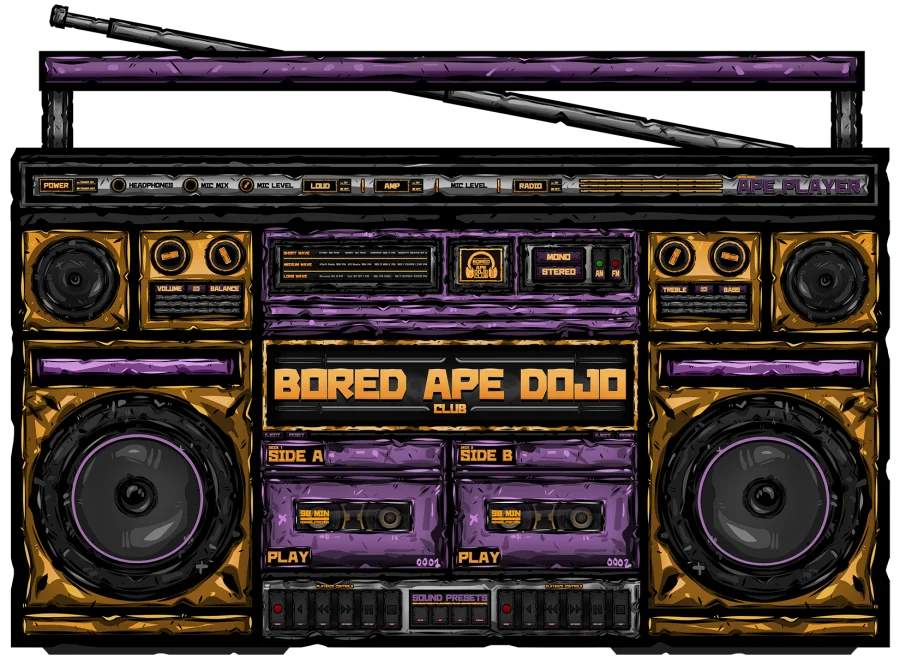 Bored Ape Dojo Club character artwork