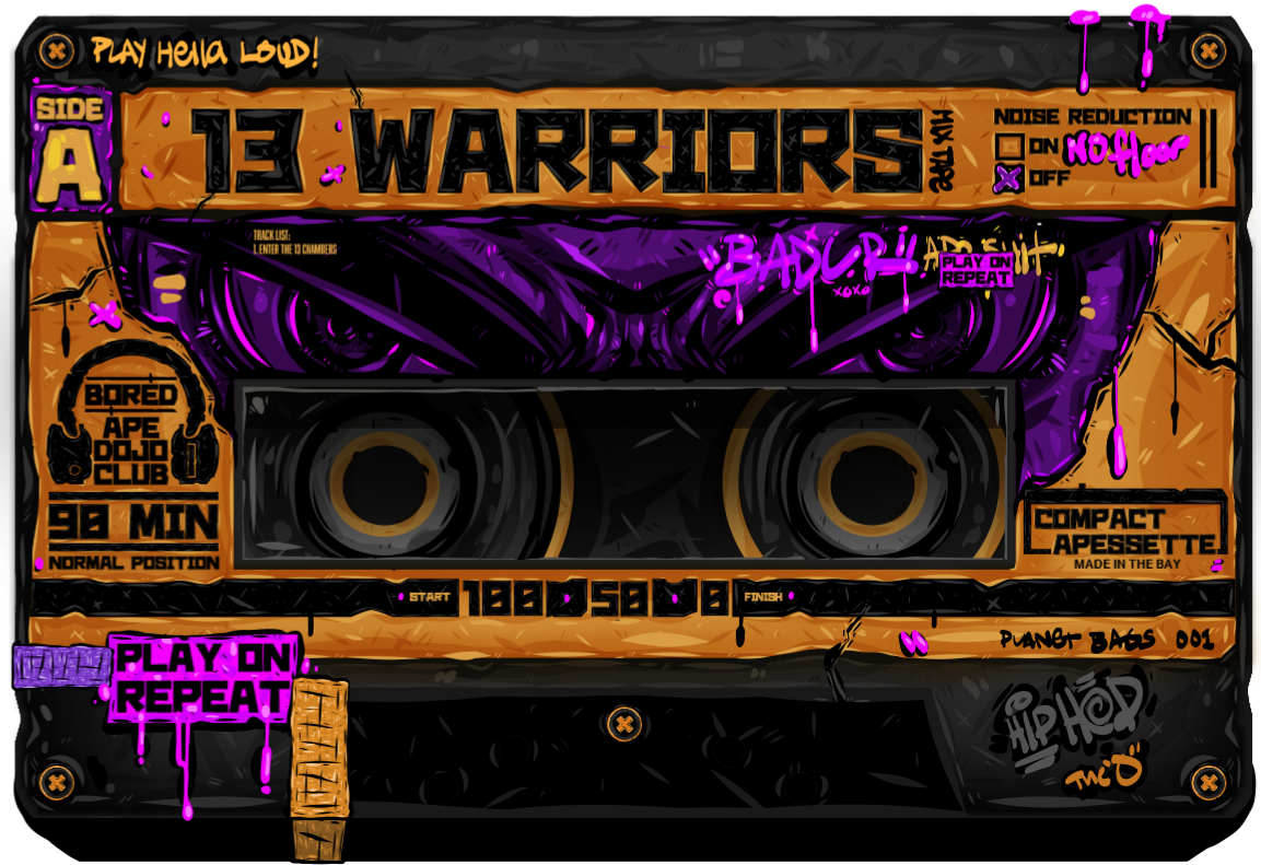 Bored Ape Dojo Club Side A tape