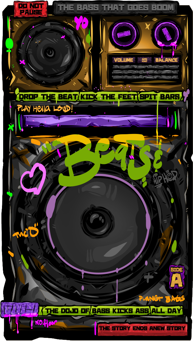 Bored Ape Dojo Club speaker artwork