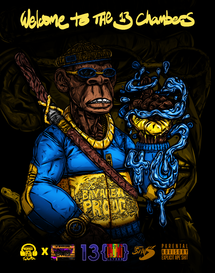 Tha Yay Area warrior artwork